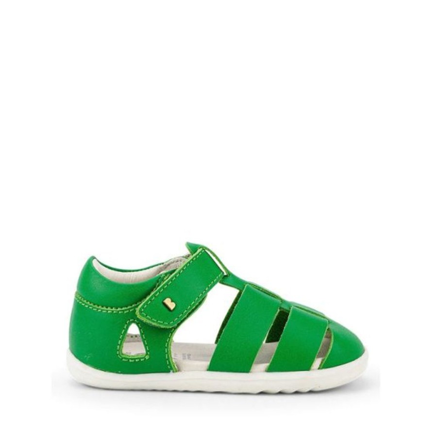 Kids Bobux Step Up Sandals | Bobux Su Tidal Sandal Emerald