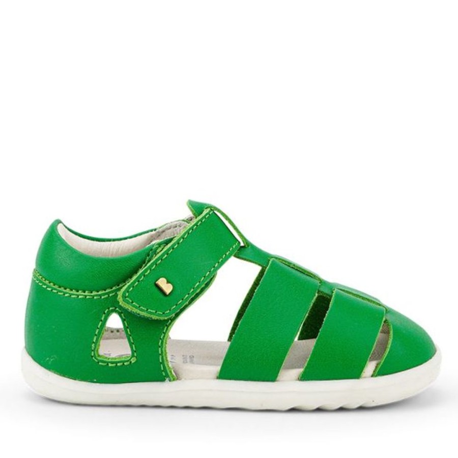 Kids Bobux Step Up Sandals | Bobux Su Tidal Sandal Emerald