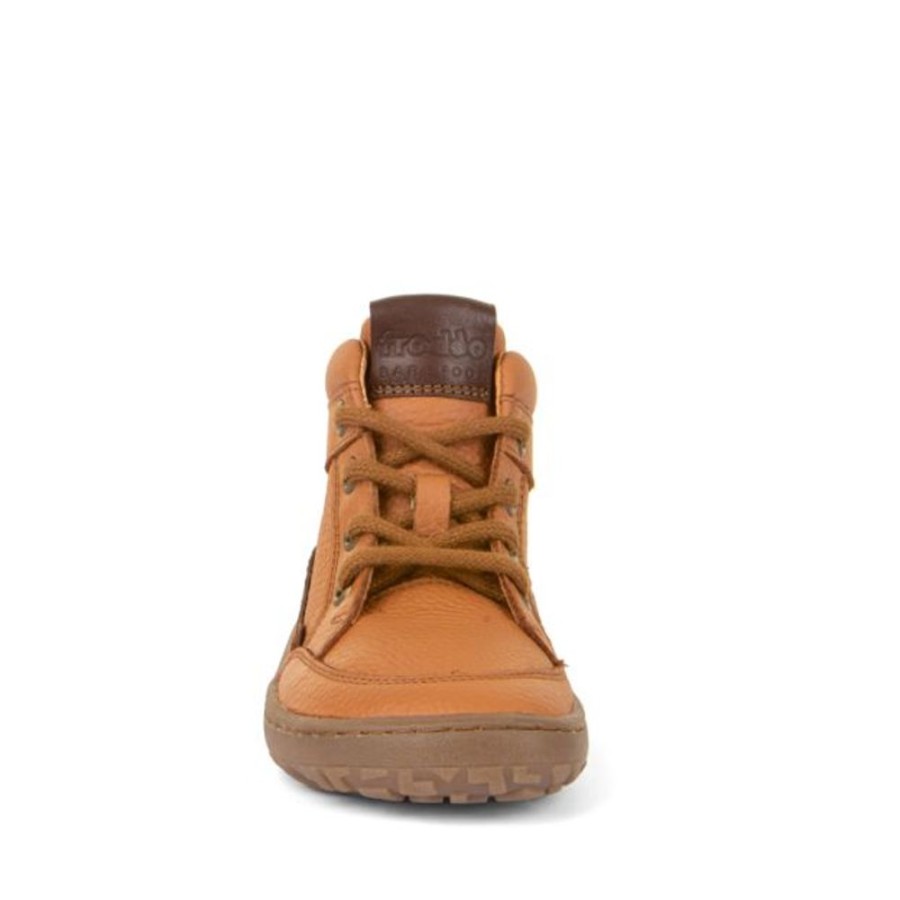 Kids Froddo Boots | Froddo Barefoot Lace Up Boot Cognac