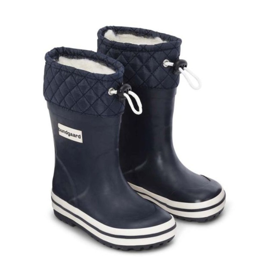 Kids Bundgaard Wellingtons | Bundgaard Kids Warm Sailor Wellingtons Navy