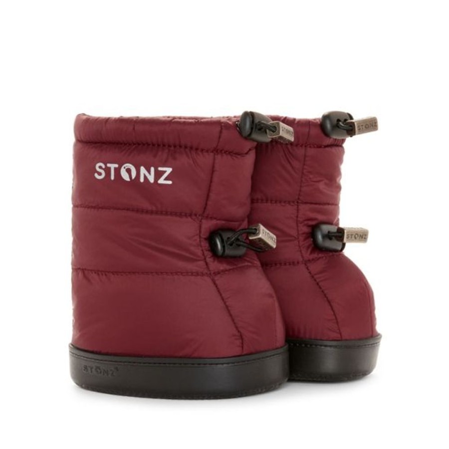 Kids Stonz Pre-Walkers | Stonz Puffer Booties Ruby