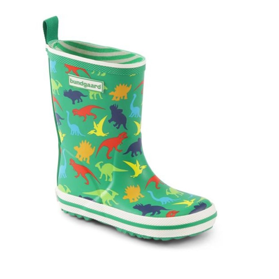 Kids Bundgaard Wellingtons | Bundgaard Kids Classic Charly High Wellingtons Dino