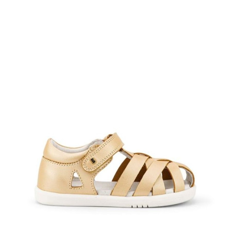 Kids Bobux i-Walk/Kid+ Sandals | Bobux Tropicana Ii Sandals Pale Gold