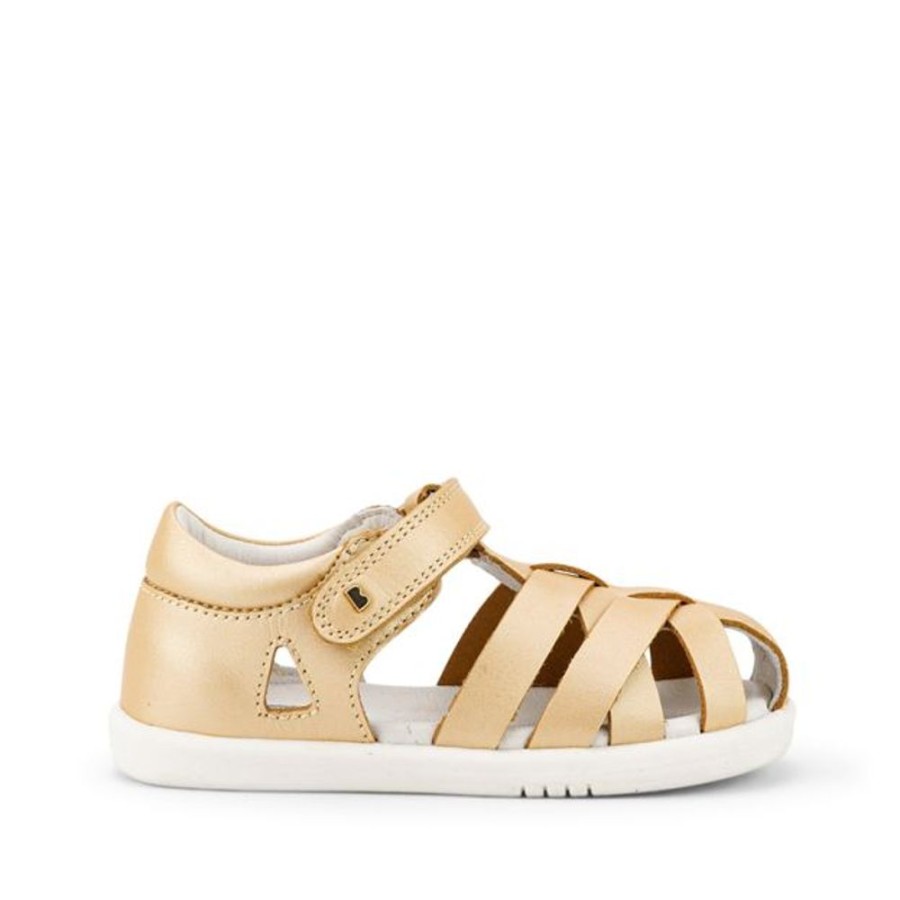 Kids Bobux i-Walk/Kid+ Sandals | Bobux Tropicana Ii Sandals Pale Gold