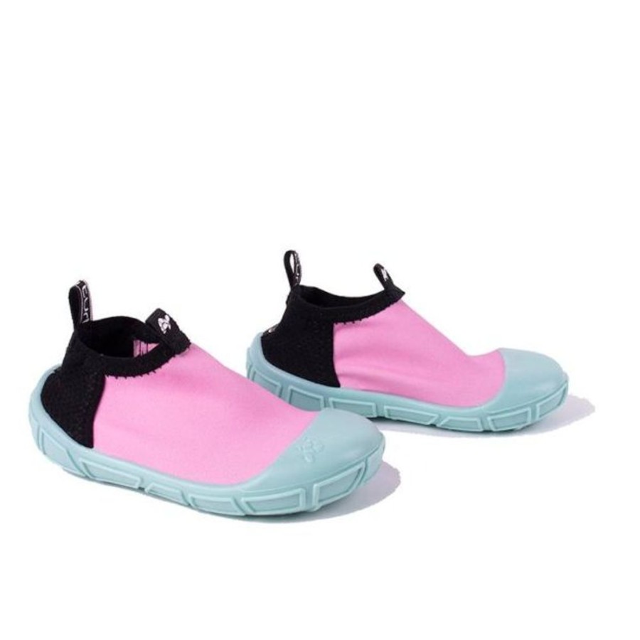 Kids Turtl Tots Water Shoes | Turtl Aqua Shoes Pink