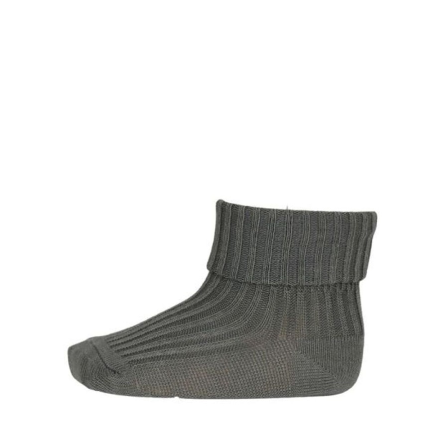 Accessories MP Denmark | Mp Denmark Wool Rib Socks Agave Green