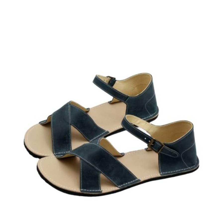 Adults Zeazoo Sandals | Zeazoo Ladies Symphony Sandals Crazy Blue