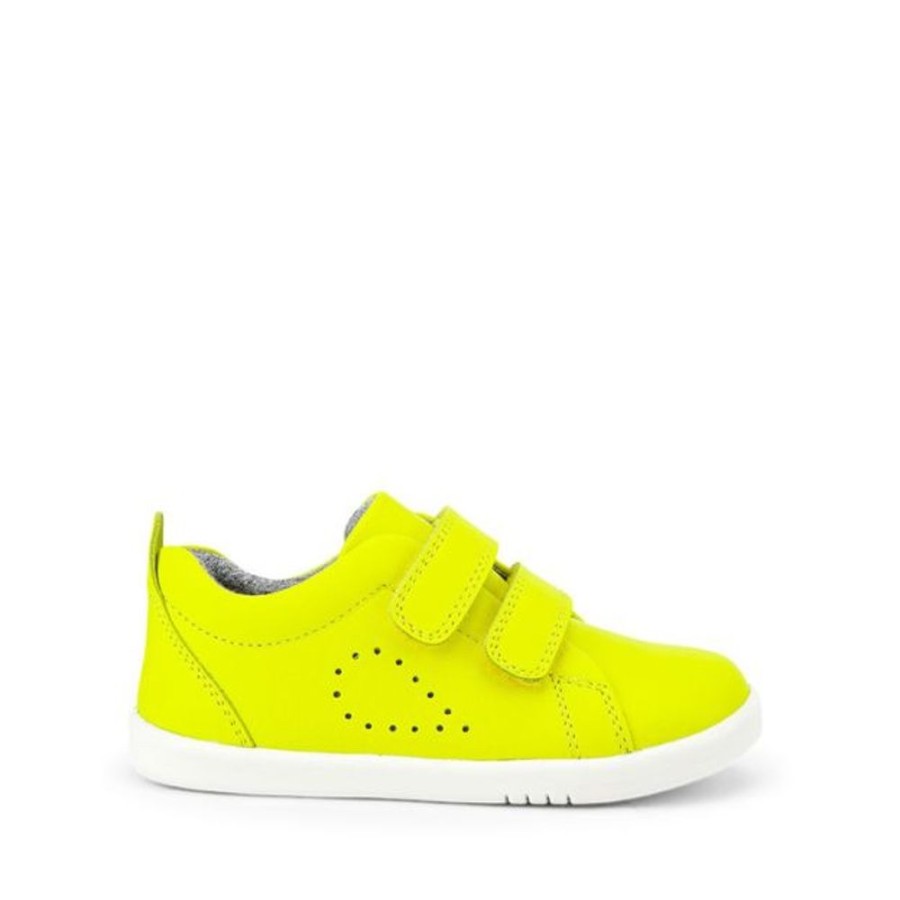 Kids Bobux i-Walk Trainers | Bobux I-Walk Grass Court Neon