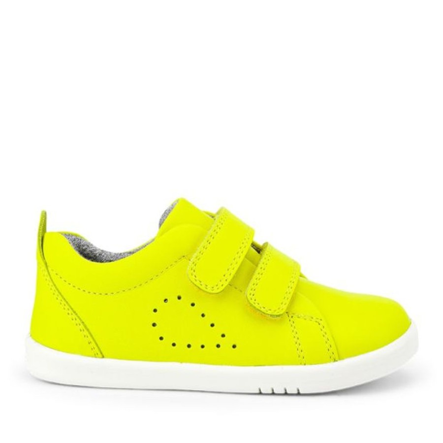 Kids Bobux i-Walk Trainers | Bobux I-Walk Grass Court Neon