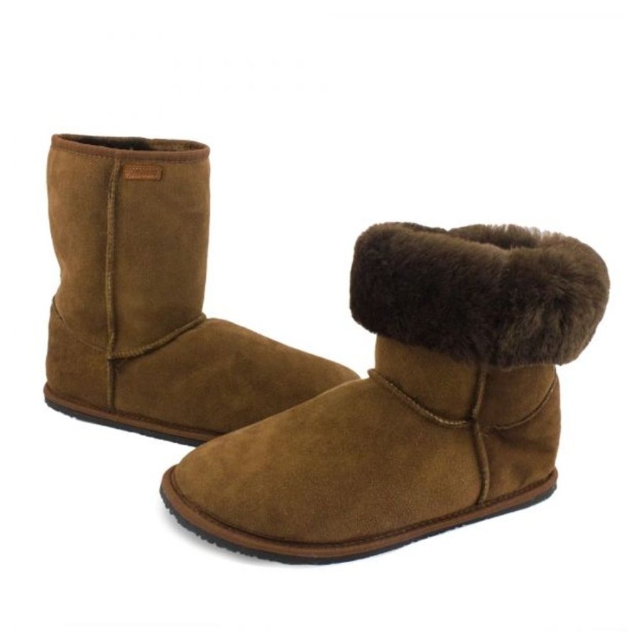 Adults Zeazoo Boots | Zeazoo Ladies Dingo Boots Brown