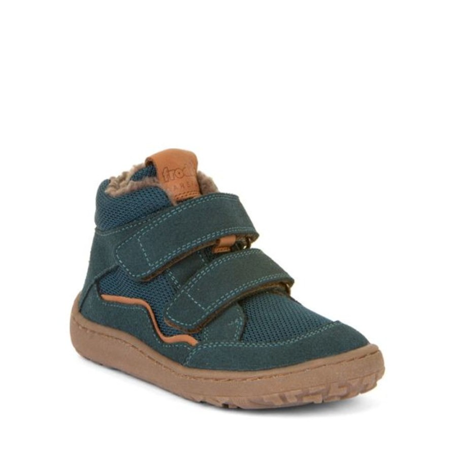 Kids Froddo Boots | Froddo Barefoot Autumn Wool Boots Petroleum