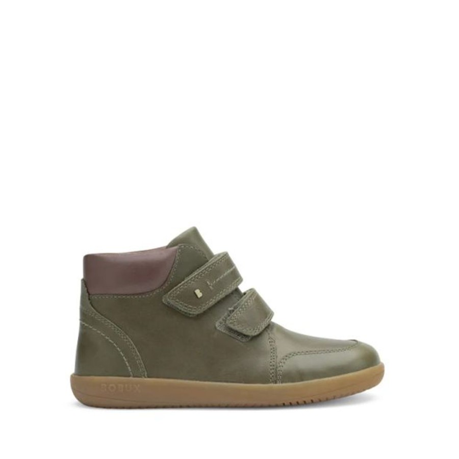 Kids Bobux Kid+ Boots | Bobux Kid+ Timber Boot Olive