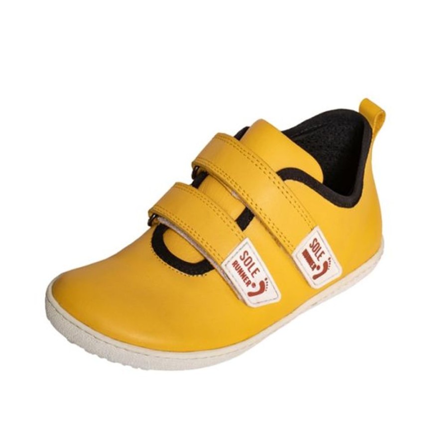 Kids Sole Runner Trainers | Sole Runner Kids Puck Yellow