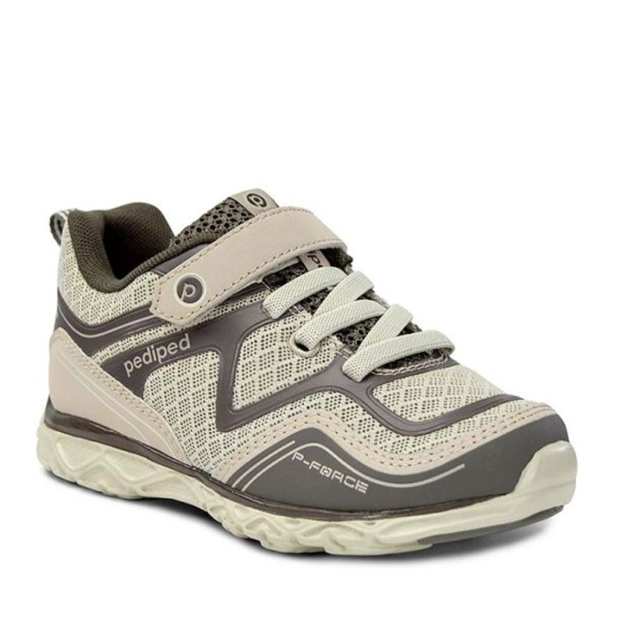 Kids Pediped Flex Trainers | Pediped Force Oyster