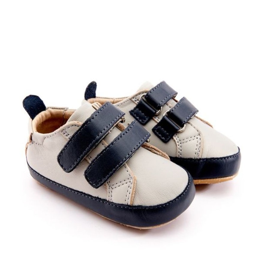 Kids Old Soles Pre-Walkers | Old Soles Eazy Market Gris/Navy