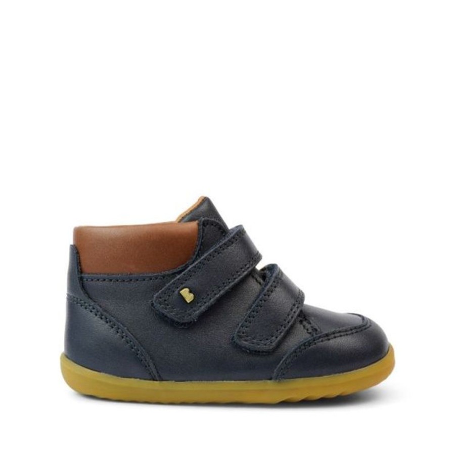 Kids Bobux Step Up Boots | Bobux Su Timber Boot Navy