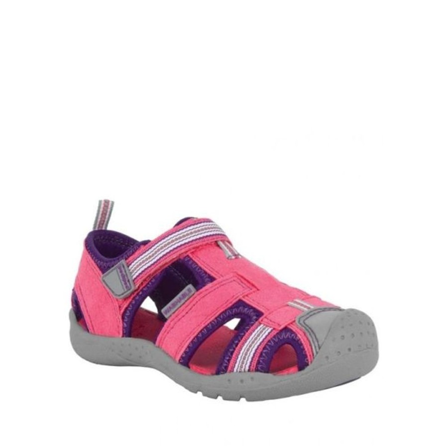 Kids Pediped Flex Sandals | Pediped Sahara Fuchsia Lavender