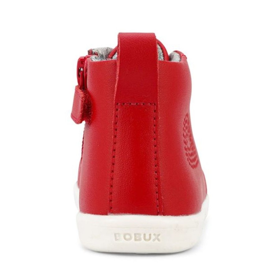 Kids Bobux i-Walk Boots | Bobux I-Walk Alley-Oop Boot Red