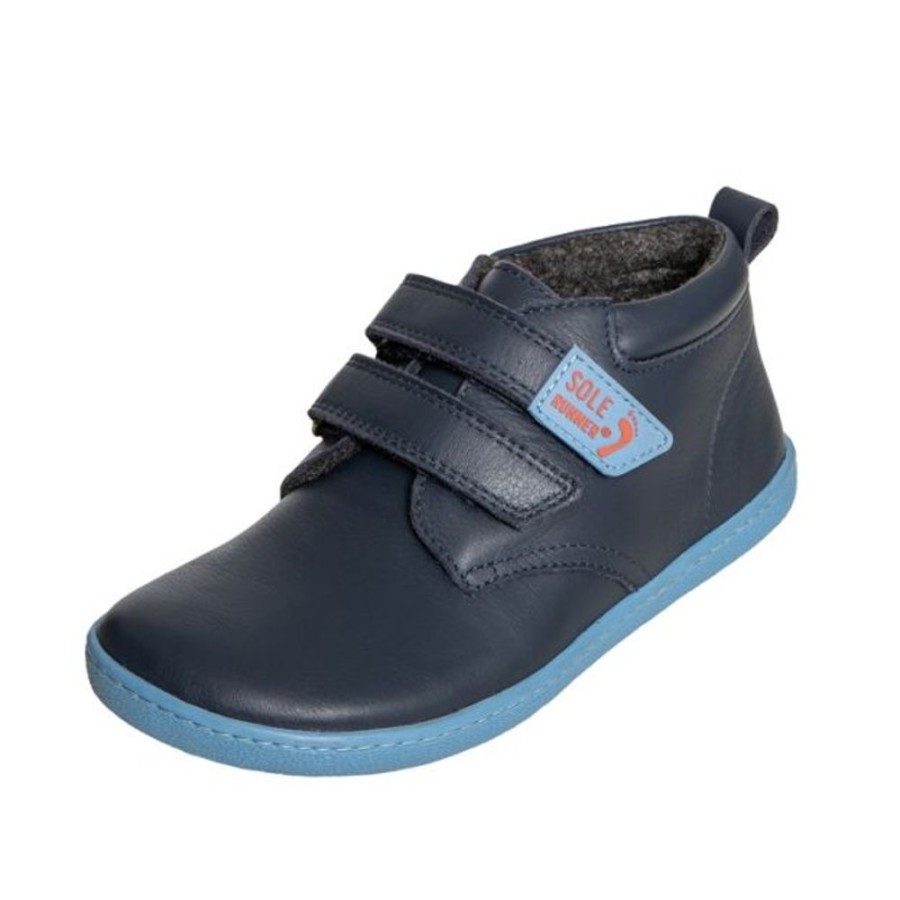 Kids Sole Runner Shoes | Sole Runner Kids Eris Navy/Sky Blue Winter