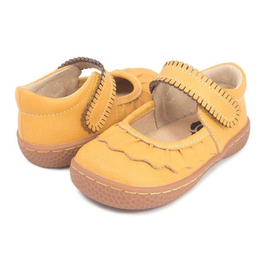 Kids Livie and Luca Shoes | Livie And Luca Ruche Butterscotch