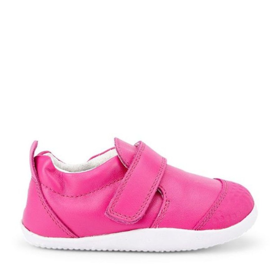 Kids Bobux Step Up Pre-Walkers | Bobux Su Xplorer Go Fuchsia