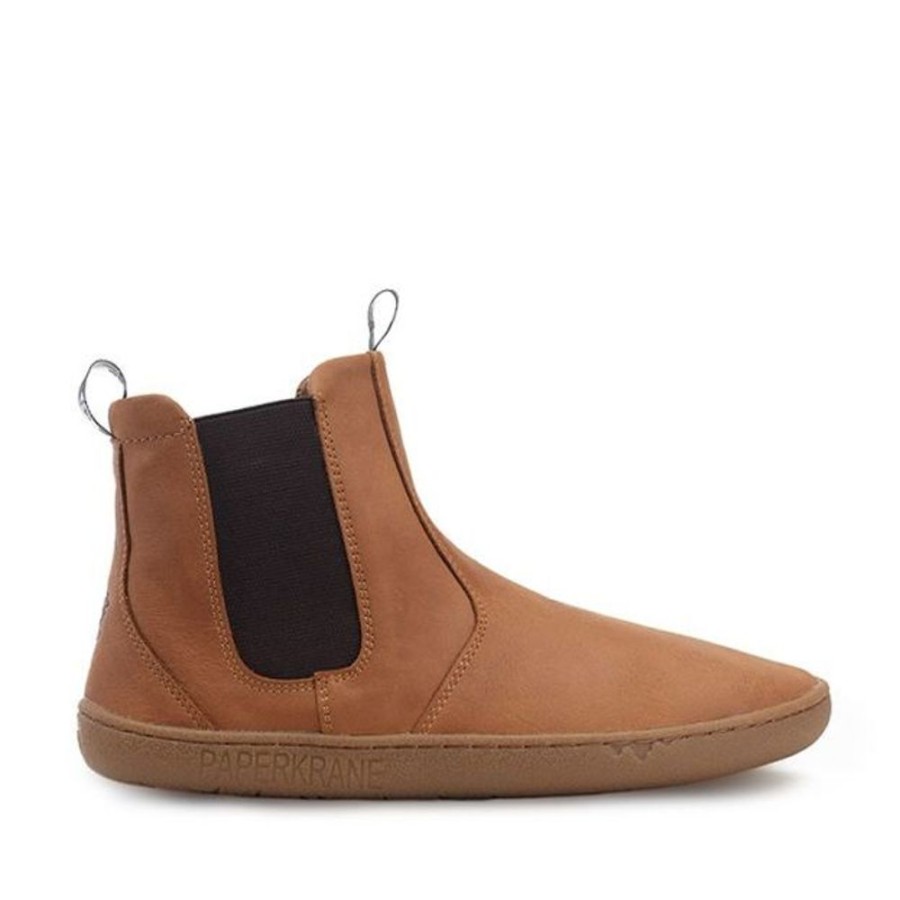 Adults PaperKrane Shoes | Paperkrane Adult Almond Chelsea Boots