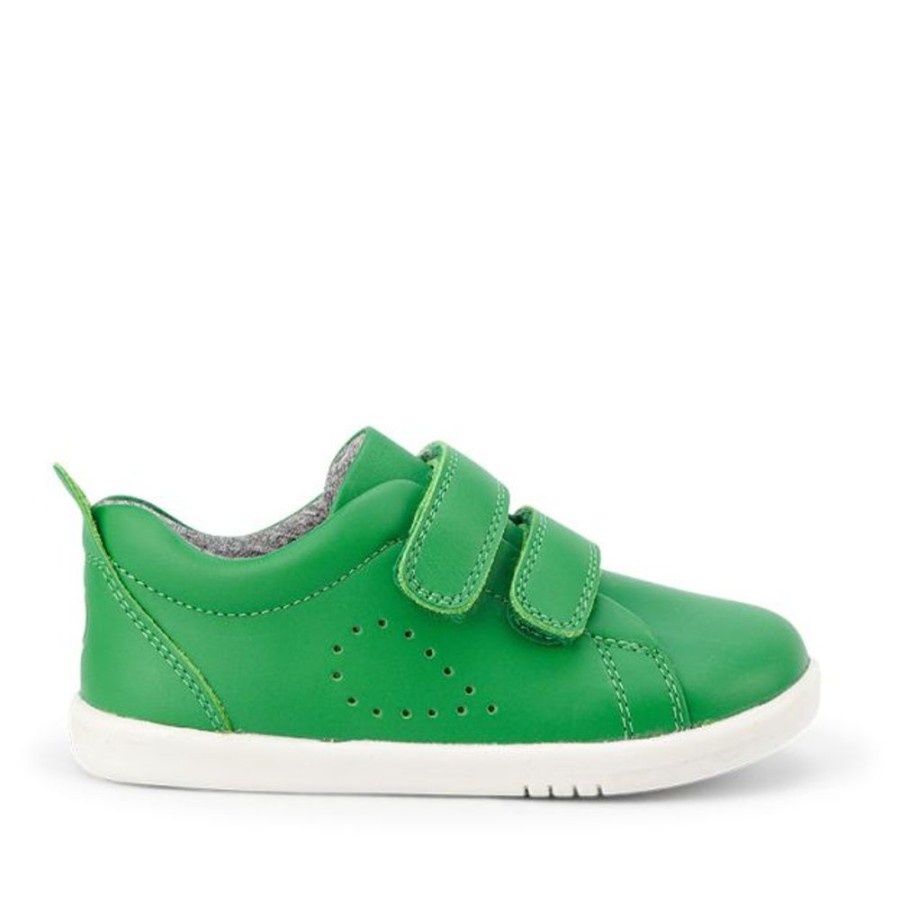 Kids Bobux i-Walk Trainers | Bobux I-Walk Grass Court Emerald