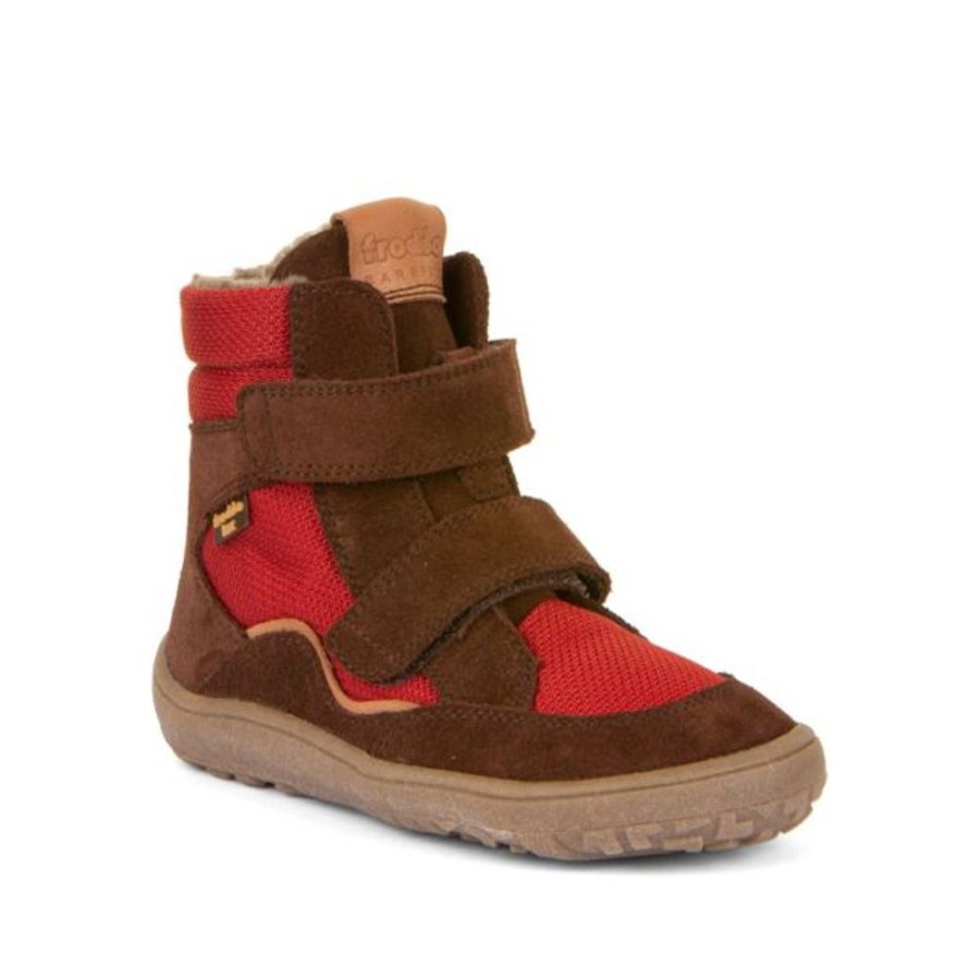 Kids Froddo Boots | Froddo Barefoot Waterproof Winter Boots Dark Brown