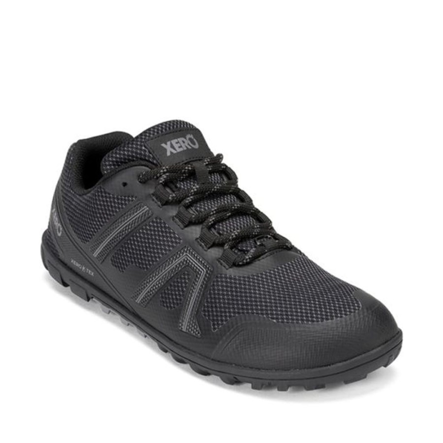 Adults Xero Trainers | Xero Men'S Waterproof Mesa Trail Black