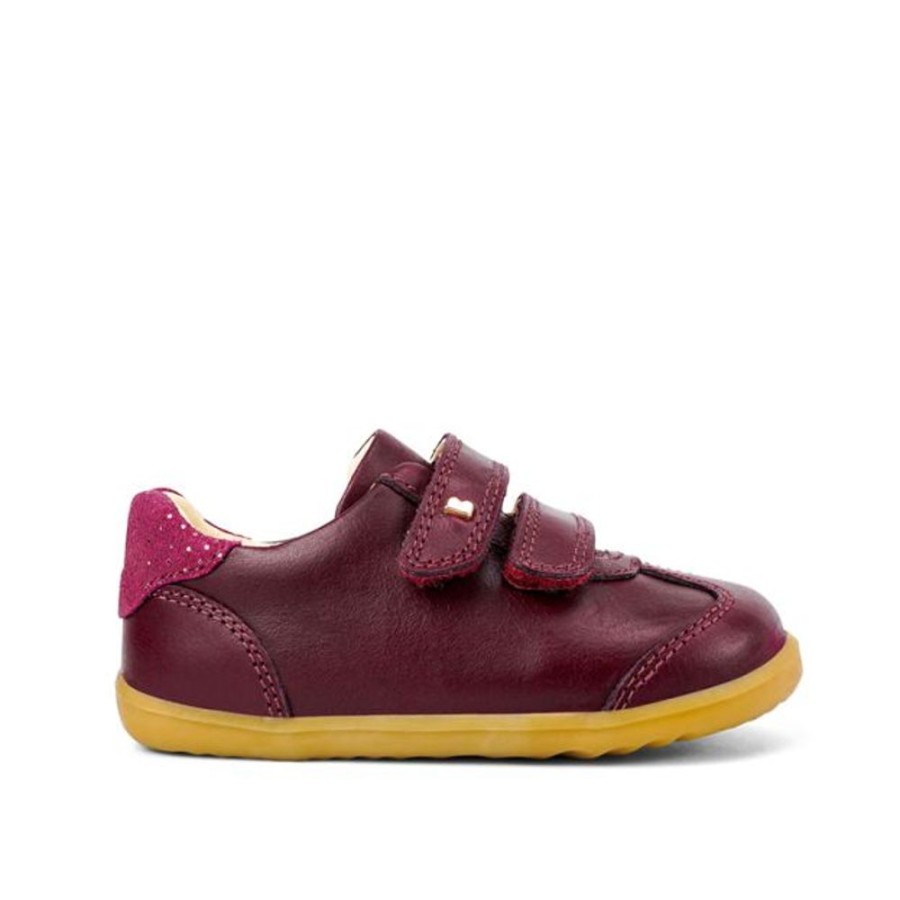 Kids Bobux Step Up Party Shoes | Bobux Su Sprite Boysenberry