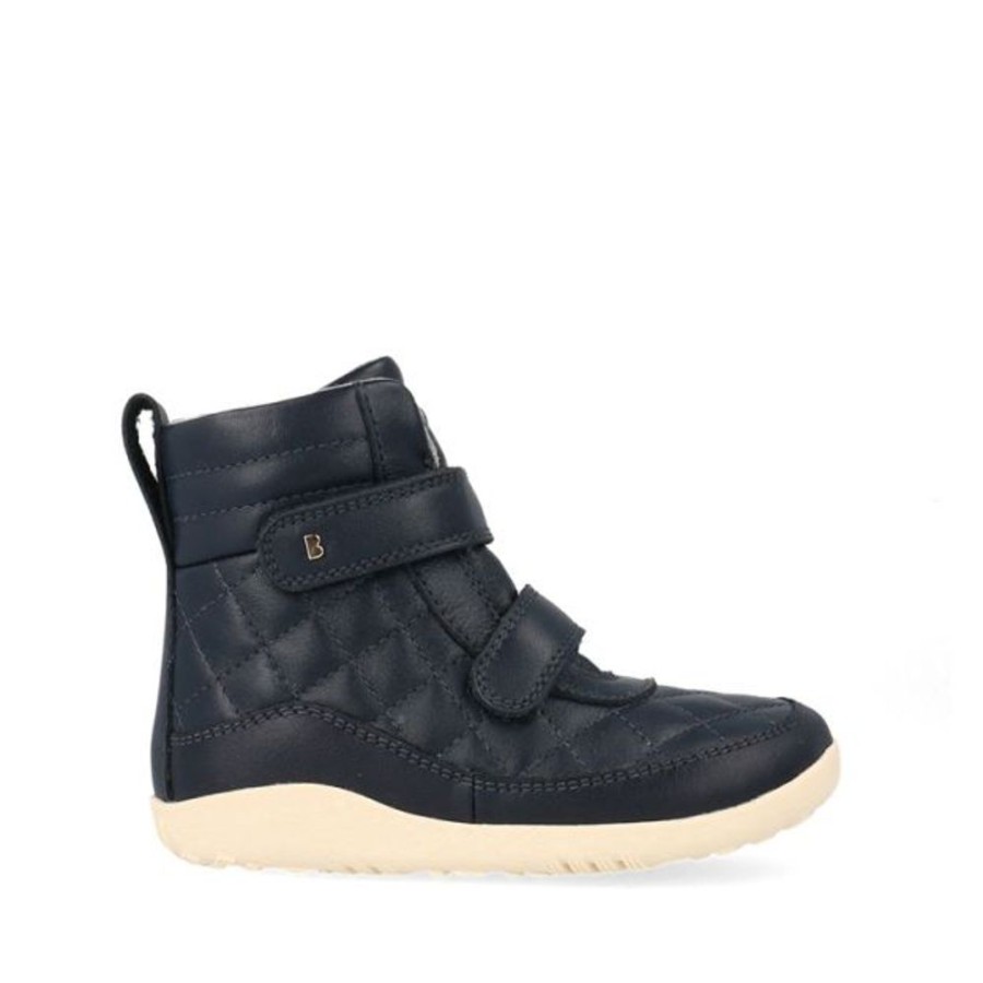 Kids Bobux i-Walk Boots | Bobux I-Walk Patch Boots Navy