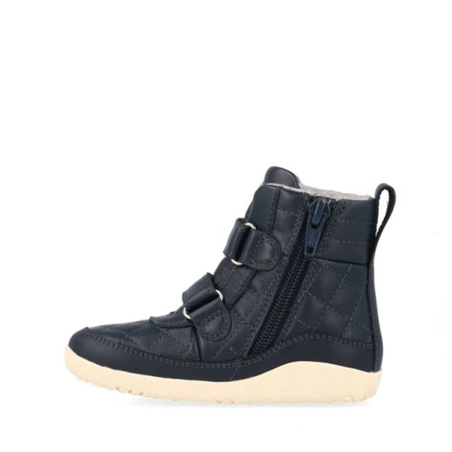 Kids Bobux i-Walk Boots | Bobux I-Walk Patch Boots Navy