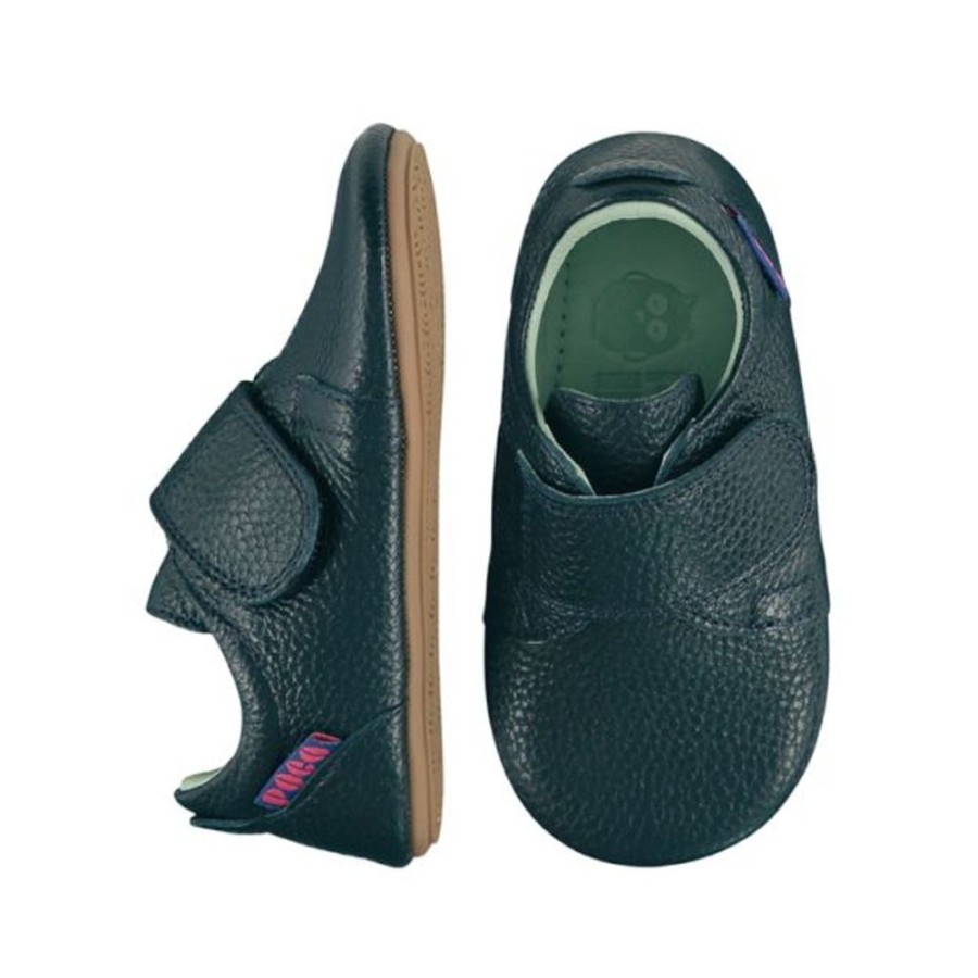 Kids Poco Nido First Shoes | Poco Nido Teal Strap Shoe