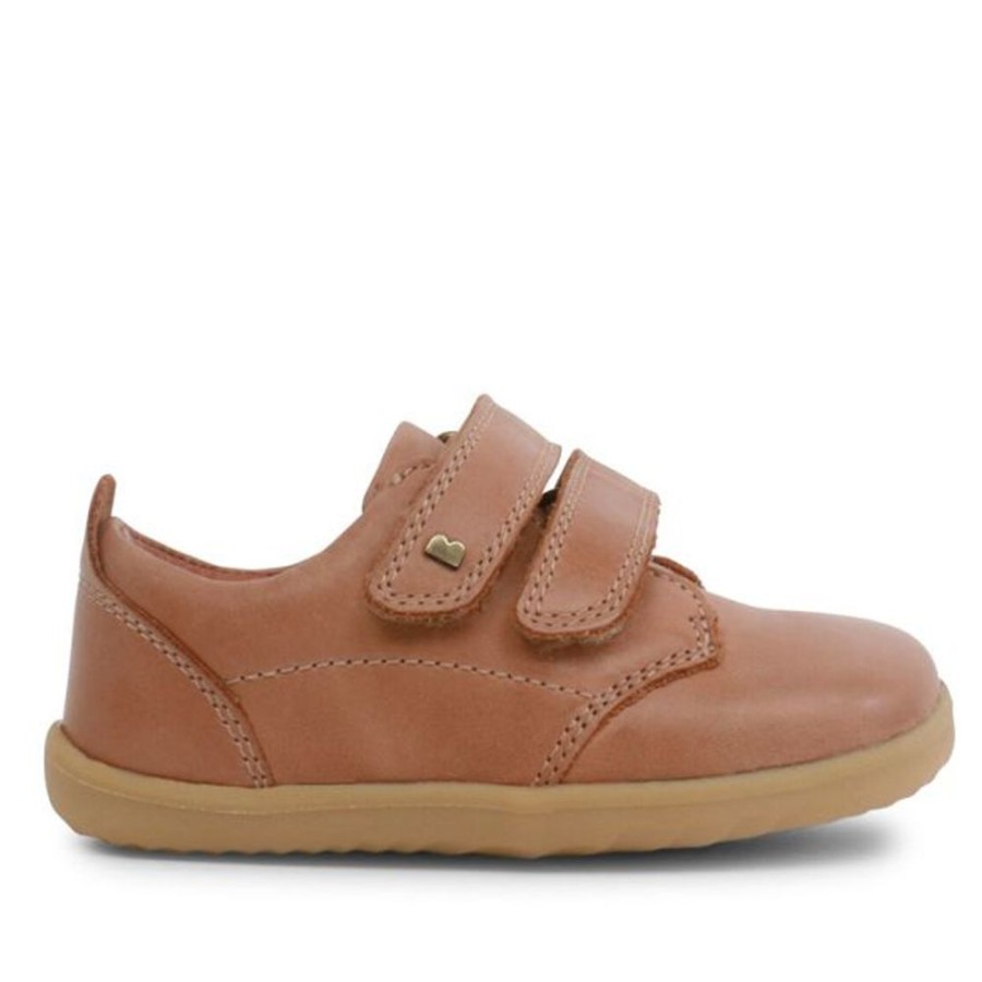 Kids Bobux Step Up First Shoes | Bobux Su Port Caramel