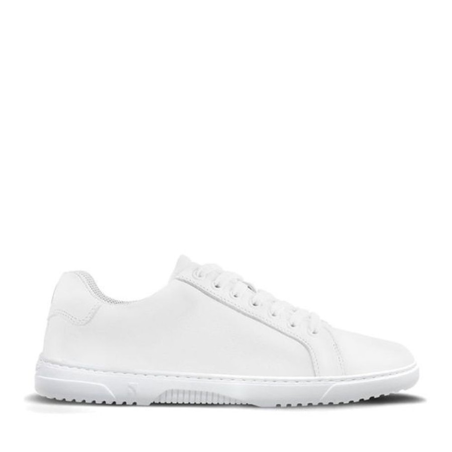 Adults Be Lenka Trainers | Be Lenka Adults Barebarics Leather Zoom Sneakers All White