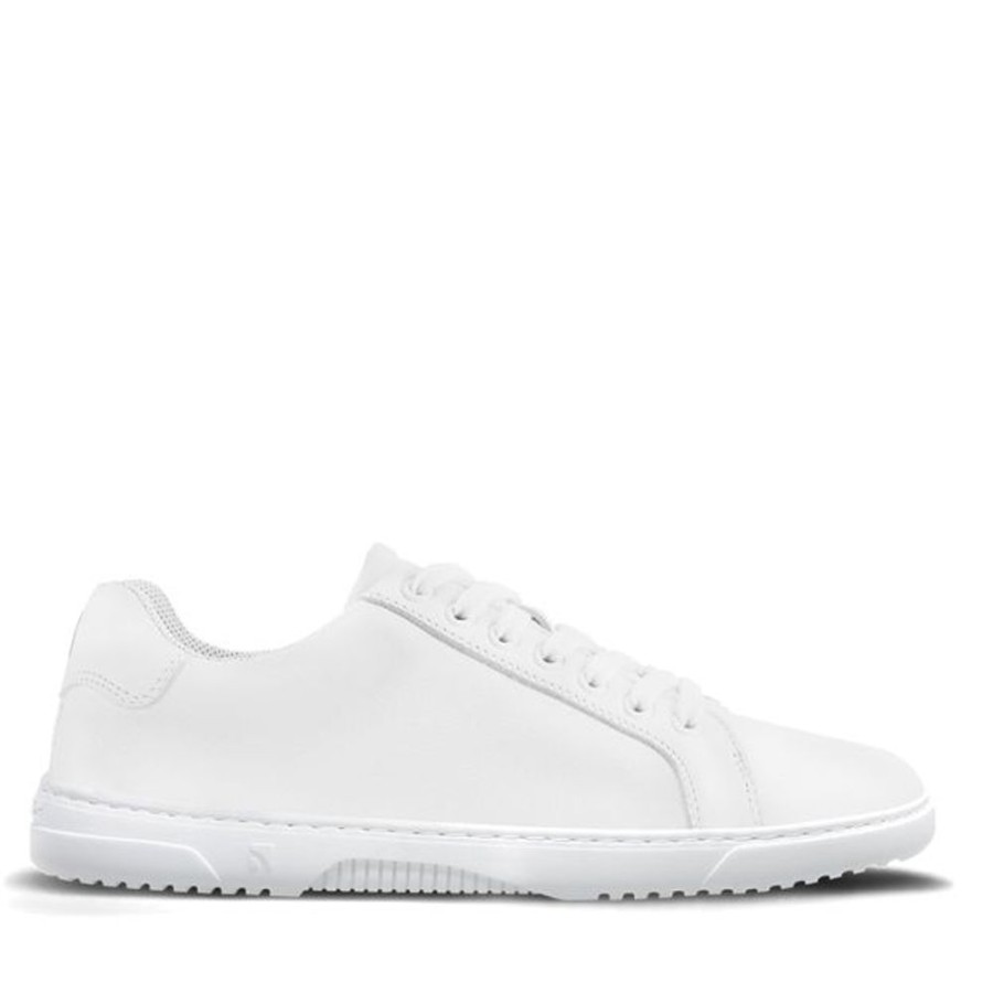 Adults Be Lenka Trainers | Be Lenka Adults Barebarics Leather Zoom Sneakers All White