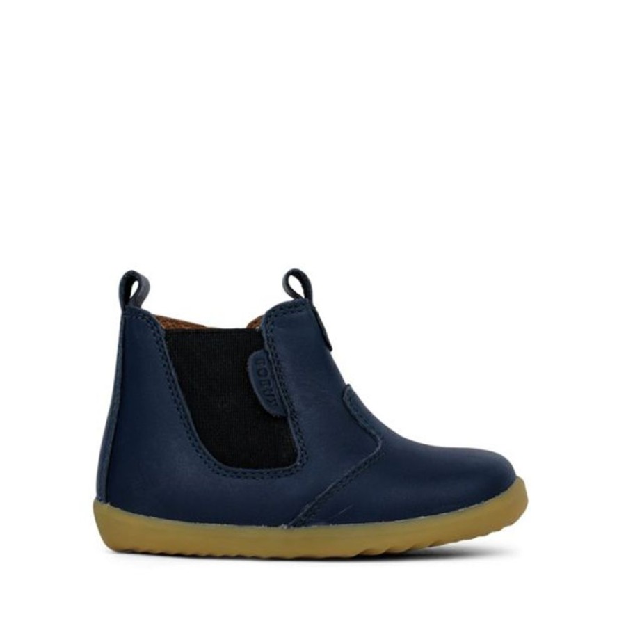 Kids Bobux Step Up Boots | Bobux Su Jodhpur Boot Navy