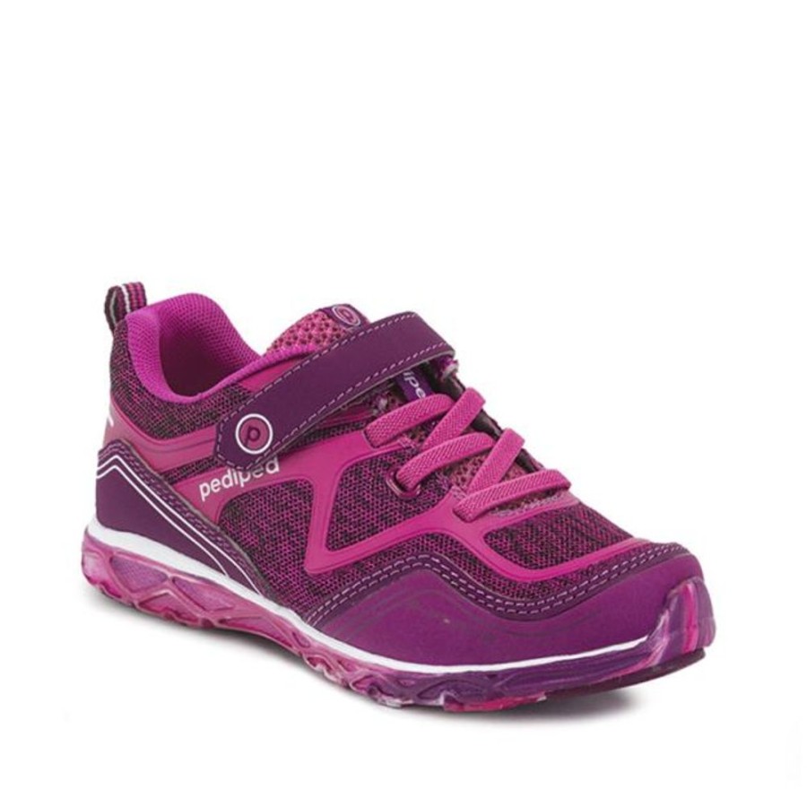 Kids Pediped Flex Trainers | Pediped Force Hot Pink