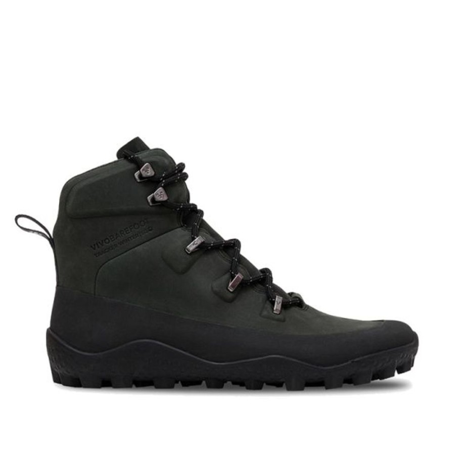 Adults VivoBarefoot Boots | Vivobarefoot Women'S Tracker Winter Boots Obsidian