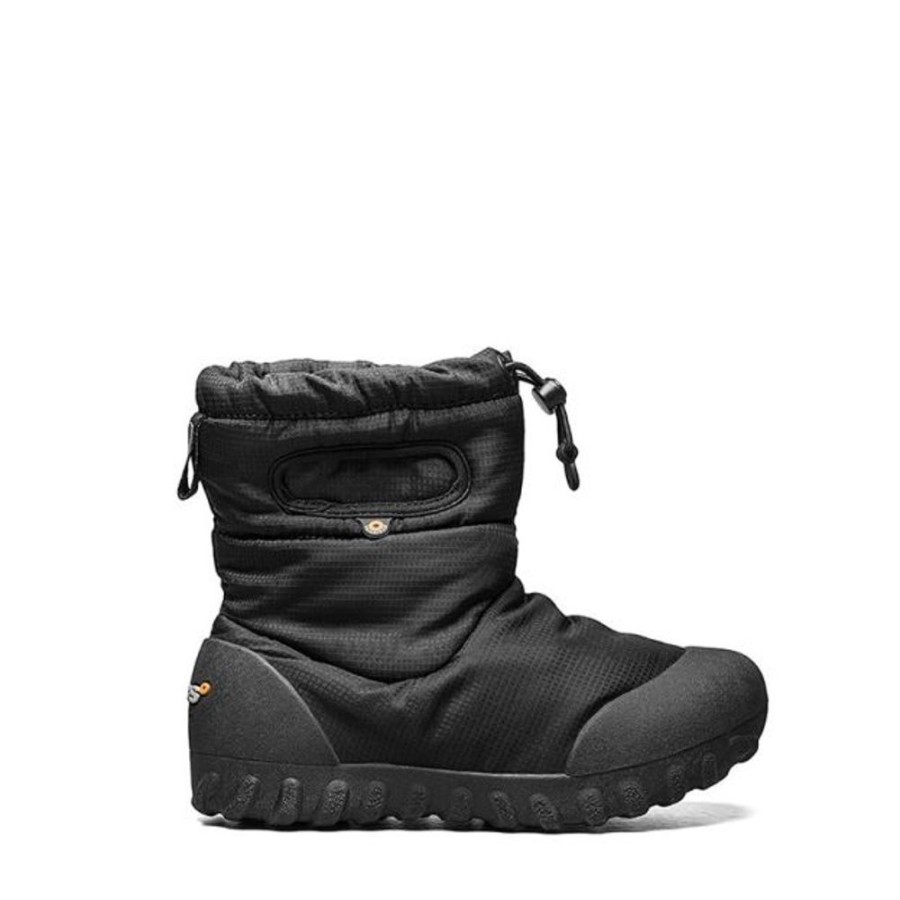 Kids Bogs Boots | Bogs B-Moc Snow Solid Black