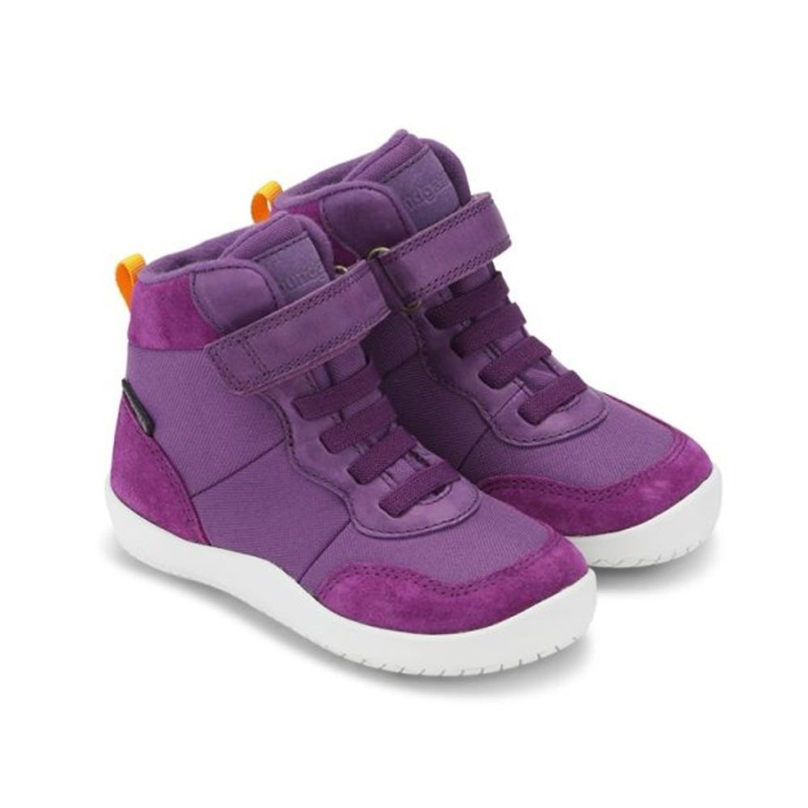 Kids Bundgaard Shoes | Bundgaard Billie Tex Boots Purple