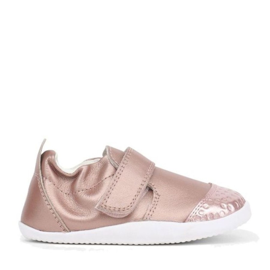 Kids Bobux Step Up Pre-Walkers | Bobux Su Xplorer Go Rose Gold