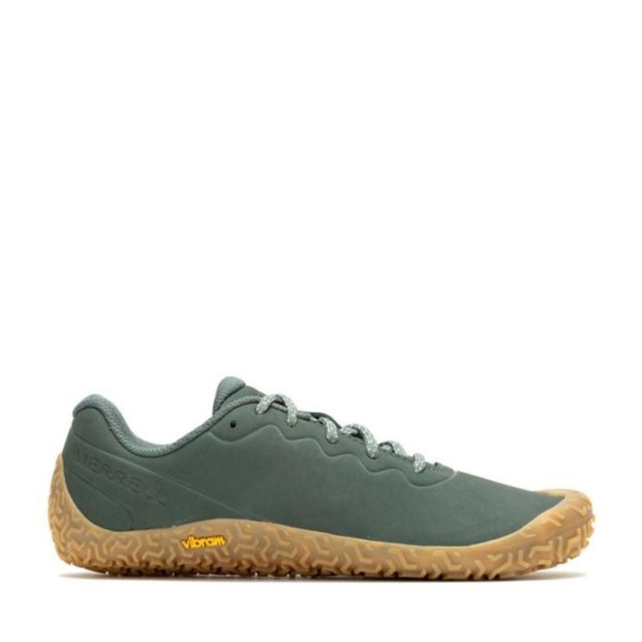 Adults Merrell Trainers | Merrell Ladies Vapour Glove 6 Leather Forest