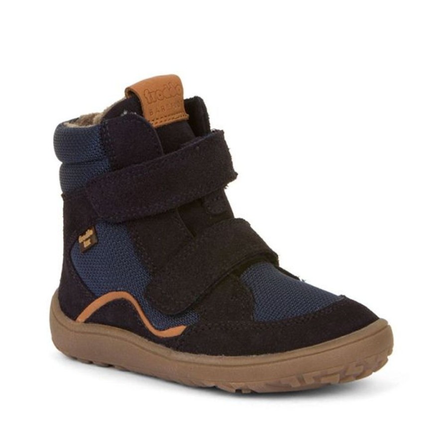 Kids Froddo Boots | Froddo Barefoot Waterproof Winter Boots Blue