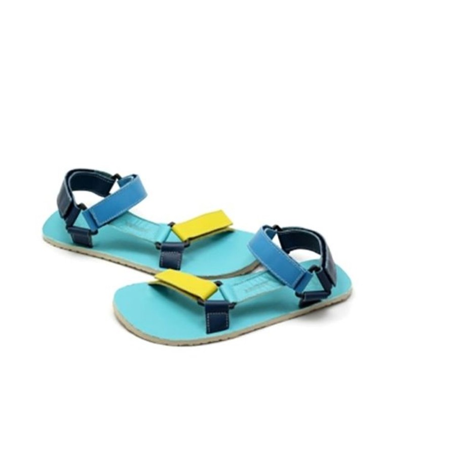 Adults Zeazoo Sandals | Zeazoo Ladies Olymp Sandals Blue Nuance