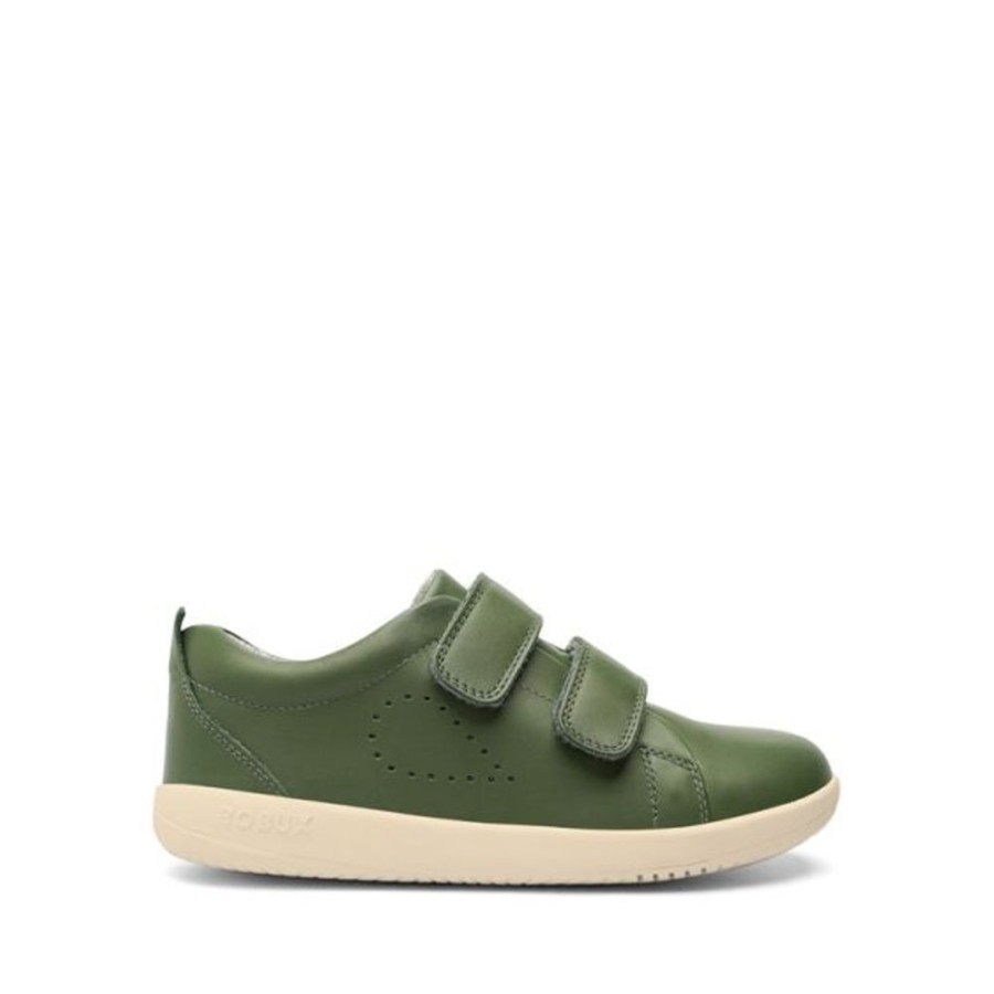 Kids Bobux Kid+ Trainers | Bobux Kid+ Grass Court Forest