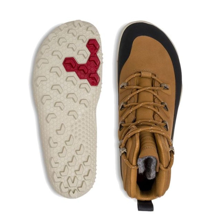 Adults VivoBarefoot Boots | Vivobarefoot Women'S Tracker Winter Boots Acorn