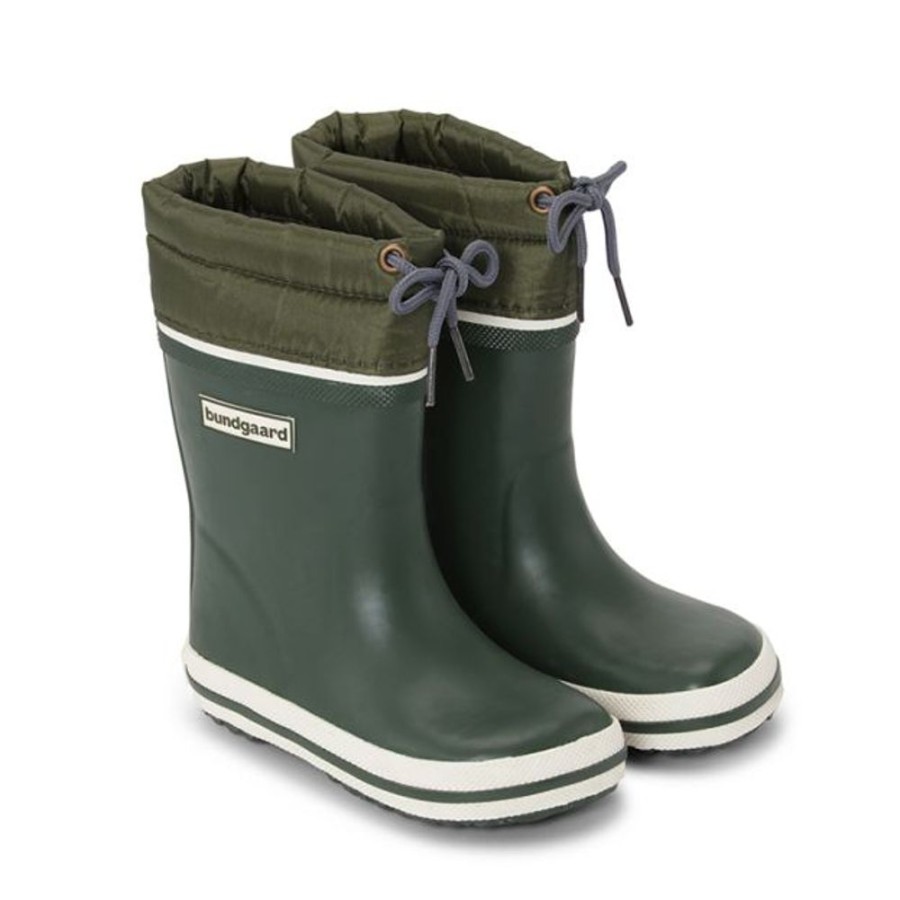 Kids Bundgaard Wellingtons | Bundgaard Cirro High Warm Wellingtons Army