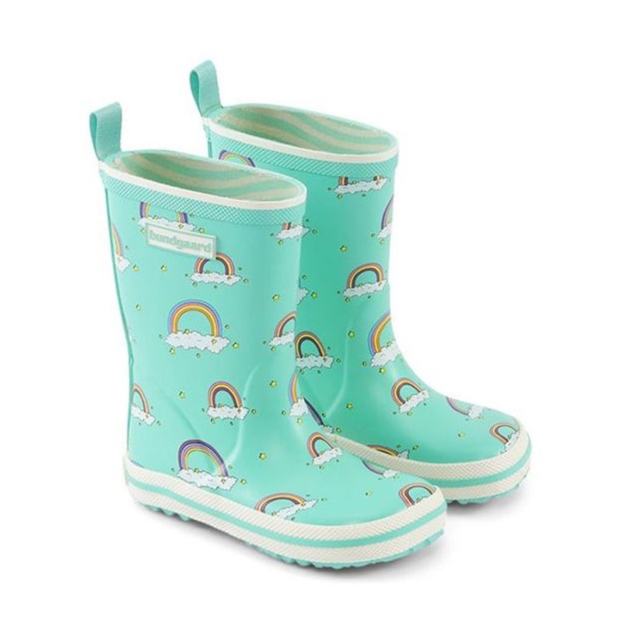 Kids Bundgaard Wellingtons | Bundgaard Kids Classic Charly High Wellingtons Rainbow