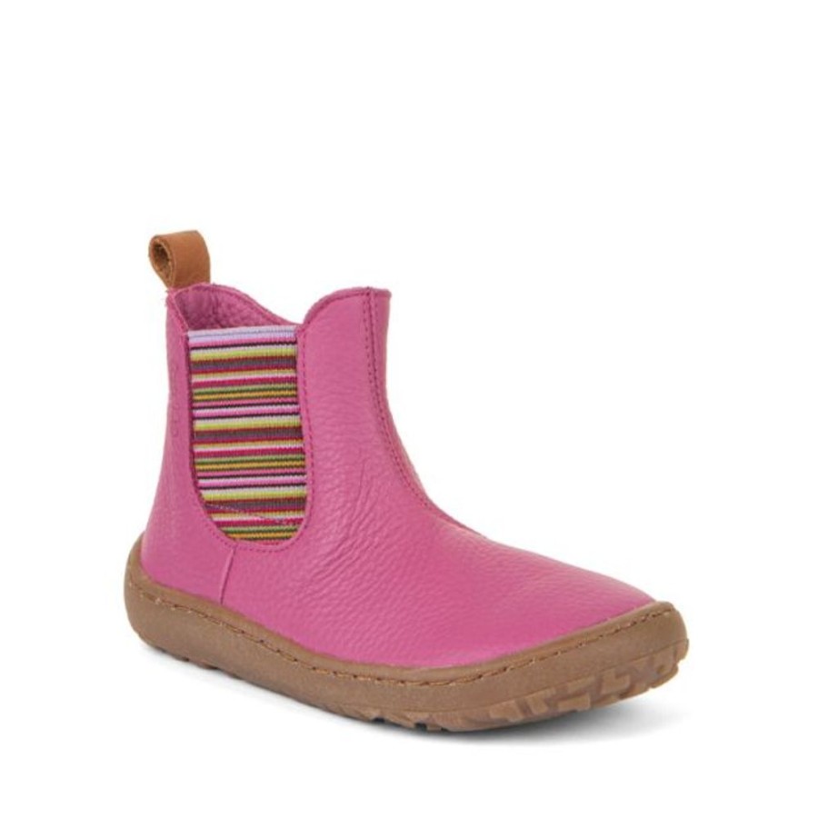 Kids Froddo Shoes | Froddo Kids Barefoot Chelsea Boot Fuchsia